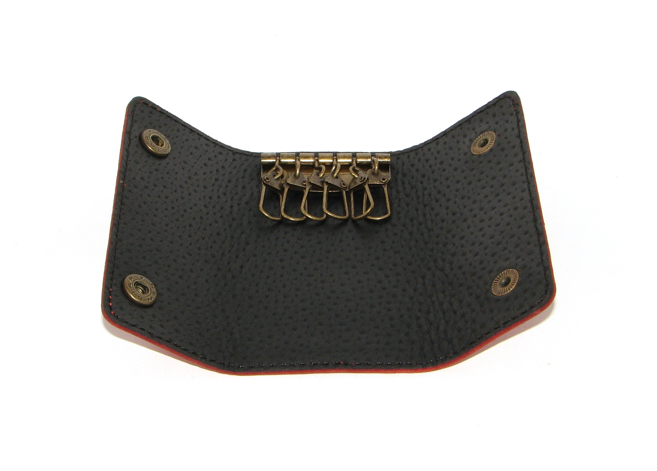 Подарунковий набір DNK Leather №11 (ключниця + обкладинка на права, ID паспорт) червоний Подарунковий набір DNK Leather №11 (ключниця + обкладинка на права, ID паспорт) червоний